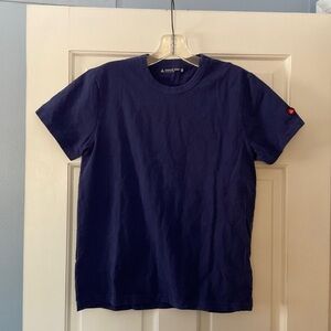 NEW American Giant Women’s Short Sleeve Tee T-shirt Blue Made In USA Size M NWOT